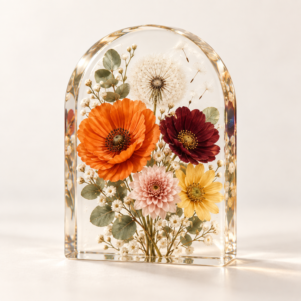 Custom Flower Preservation in Resin