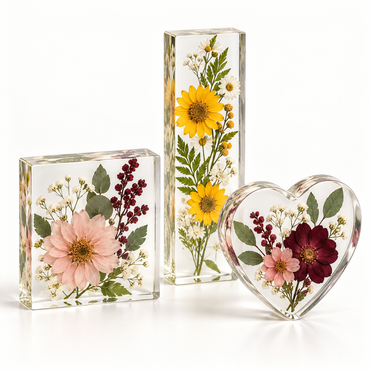 Custom Flower Preservation in Resin